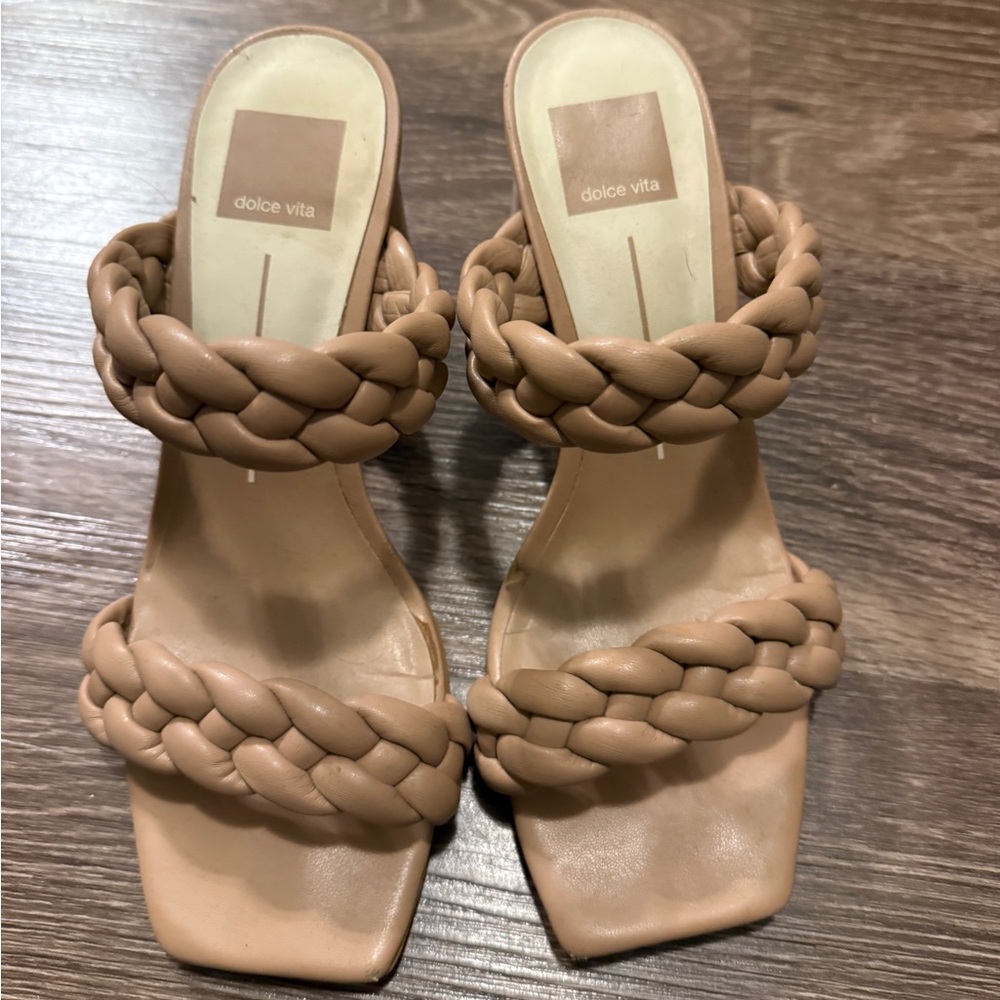 Dolce Vita Women's Braided Sandals in Tan